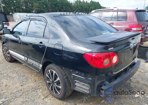 2007 Toyota Corolla Le z USA, uszkodzony, nr VIN 2T1BR32EX7C802449